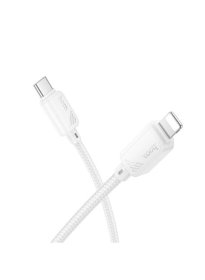 Hoco X113 Beneficio PD Fast Charging & Data Cable for iPhone (Lightning) – Power Delivery Support - Image 1